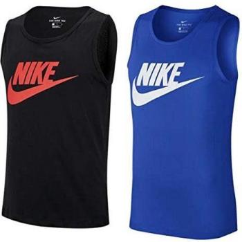 Nike M NK BRT Tank HPR Dry, Hombre, dk Grey Heather/Black, XL