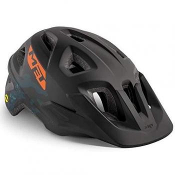 Casco Unisex para Adultos MET ELDAR M, Multicolor con MIPS Negro