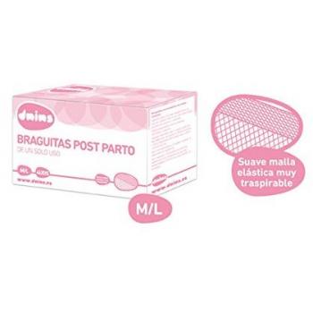 Dnins 4041 - Braguitas post parto de malla, talla M/L