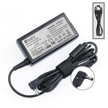 TAIFU 19V 3,42A Cargador para ASUS VivoBook X540S X540SA X540LA X453MA X453SA X541SA X541UA X553M X553MA X553SA D553MA D540SA X556 X556UA F453MA F453SA F540SA F541SA F541UA F553MA F553SA F556 F556UA, ASUS Chromebook C200 C200MA C300M C300MA C300SA cargado