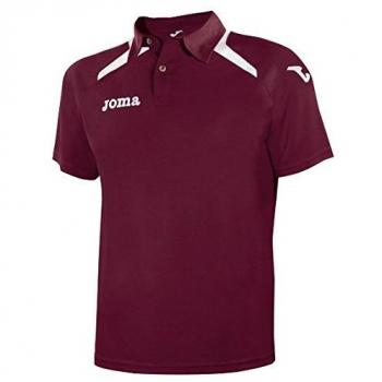 Joma Champion II - Polo para niño de 14 años, Color Burdeos