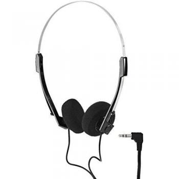 Monacor 1.2m Stereo Headphone with 3.5mm Plug
