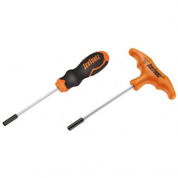 IceToolz Spoke Tool, Unisex Adulto, 24012A3, Negro, Medium