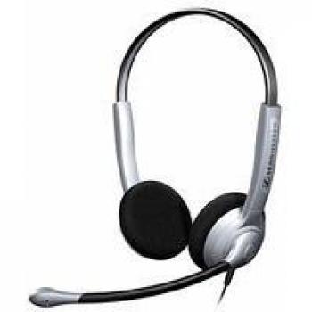 Sennheiser SH-350 - Auriculares con micrófono, Negro
