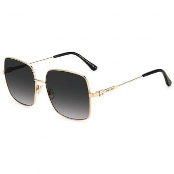 Jimmy Choo Women's Lili/S Square Sunglasses 58MM Black Gold
