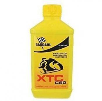 BARDAHL Huile moteur pour moto 4 Tps XTC C60 10W30 - 1 L