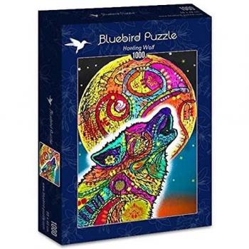 Puzzle Bluebird Lobo Aullando - 1000 Piezas para Adultos