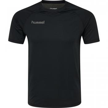 Camiseta de fútbol para niños Hummel First Performance HML negra unisex