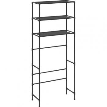 Estantería de almacenamiento sobre lavadora 3 niveles 69 x 28 x 169 cm