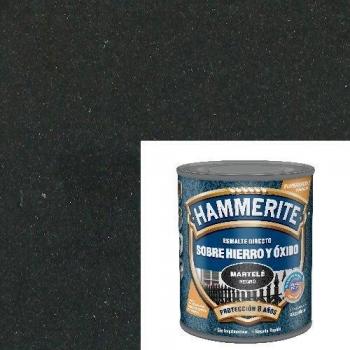 Hammerite Esmalte directo sobre hierro y óxido Forja Negro 5 L