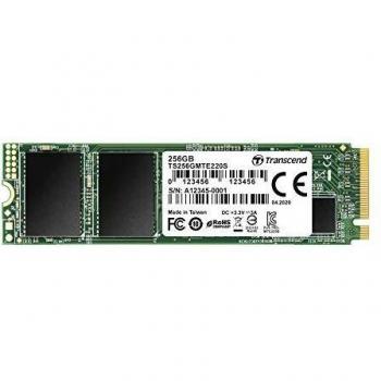 Transcend mte220s 256 gb nvme pcie gen3 x4 m2 2280 internal solid state drive ssd 3d tlc nand with dram cache ts256gmte220s