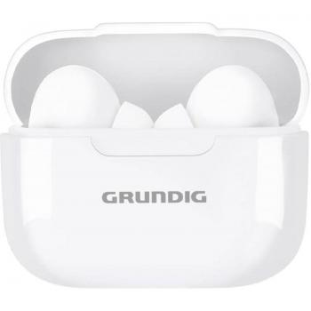 Auriculares Inalámbricos Bluetooth Grundig - In Ear 230mAh - Audiofonos con 4 Horas de Reproducción y Estuche de Carga USB-C para Llamadas Manos Libres