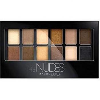 Maybelline New York The Nudes Eyeshadow Makeup Palette, 500 g