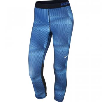 Nike W Np Cl Cpri Pyramid Mallas, Mujer, Azul