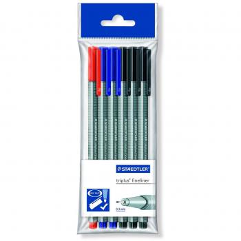 Staedtler 334-S PB6 - Rotulador de punta fina multicolor