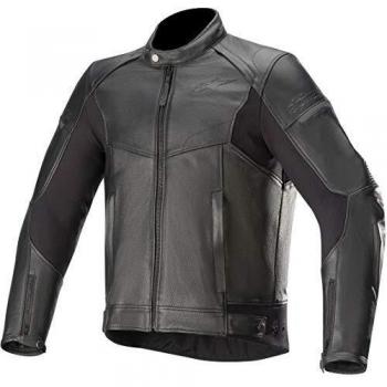 Alpinestars Chaqueta moto Sp-55 Leather Jacket Black, BLACK, 56