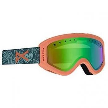 Burton Tracker Gafas de Snowboard, Niños, Tangle/Green Amber