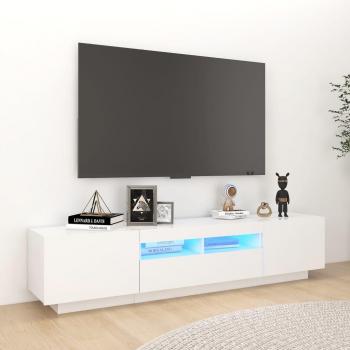 Mueble para TV con luces LED 180x35x40 cm