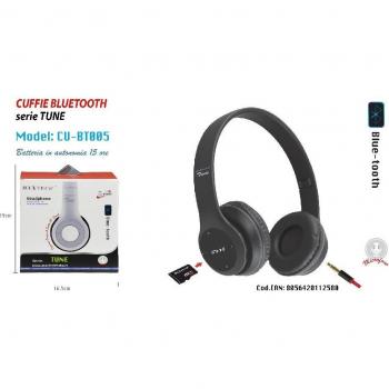 Auriculares Bluetooth Serie Tune con Micrófono para Smartphone Música Maxtech Cu-bt005