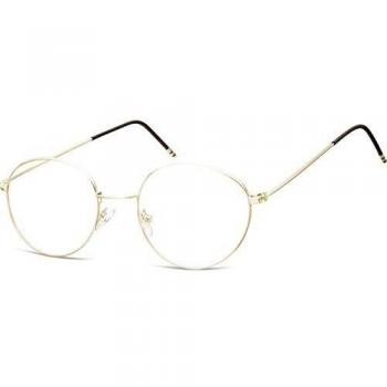 Oval Montura Completa Metálico Dorado para Hombre - SmartBuy Collection