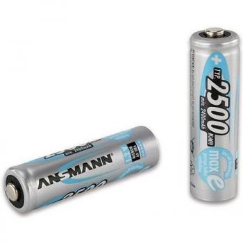 Batería Recargable NiMH AA Mignon 2500 mAh maxE - Paquete Individual