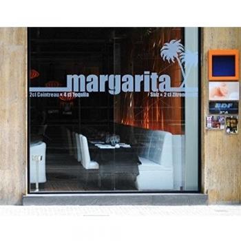 Vinilo de ventana no.JO14 Margarita, Farbe:Frosted;Größe:122cm x 356cm