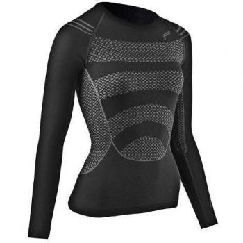 Flite Camiseta de manga larga Body Megalight 200 para mujer, negra, M, 15-1251-7-2-0002