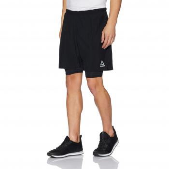 Reebok Osr 2 1 Pantalón Corto, Hombre, Negro, XL