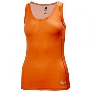 Helly Hansen W HH LIFA Active Solen Singlet Camiseta De Tirantes, Mujer, Melon, L