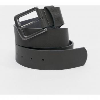 Urban Classics Unisex Dark Grey Imitation Leather Belt