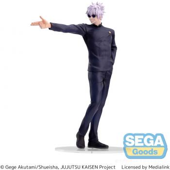 Figura Satoru Gojo Jujutsu Kaisen PVC Strong Duo 20 cm Luminasta Sega