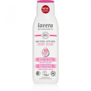 Lavera Delicate Body Lotion with Organic Wild Rose & Shea Butter for Normal to Dry Skin 200ml