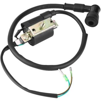Qiilu bobina pit bike 150,Bobina de encendido 12V para 50CC 70CC 90CC 110CC 125CC Pit Dirt Bike ATV
