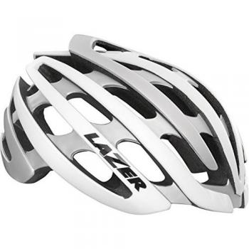 Lazer Casco Z1 MIPS, Todo el año, Unisex, Color Blanco/Plateado, tamaño Large