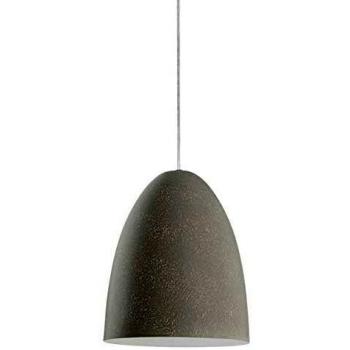 Lámpara Colgante Eglo Sarabia Gris 1 Bombilla E27 60W 19cm