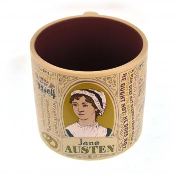 Jane Austen Coffee Mug - Austen's Most Famous Quotes and Depictions - Comes in a Fun Gift Box