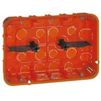 Legrand Batibox Multi-Material In-Wall Box 2x6/8 Modules, 50mm Depth