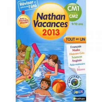 Nathan vacances tout en un du CM1 vers le CM2