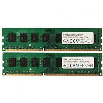V7 V7K1280016GBD-LV V7 16GB DDR3 PC3L_12800 _ 1600MHZ DIMM Desktop Memory Module _ V7K1280016GBD-LV