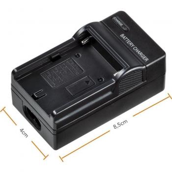 Cargador NP-F 1000mA para Baterías de Cámara - Walimex Pro