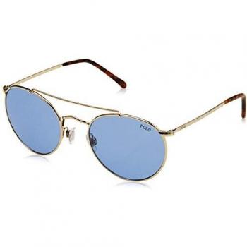Polo Ralph Lauren Men's 0Ph3114 911672 51 Sunglasses, Gold