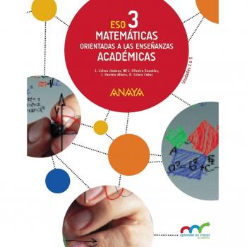 Matemáticas orientadas a las Enseñanzas Académicas 3.