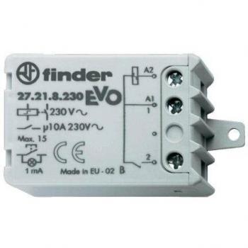 Interruptor de Relé a Impulsos Finder Evo 10A 230V AC 2300 VA