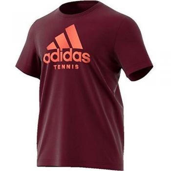 adidas Cat Logo tee M Camiseta, Hombre, Granat, S