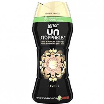 LENOR Unstoppables Lavish, Perlas de Perfume para la Ropa, 210 gr, 15 Lavados