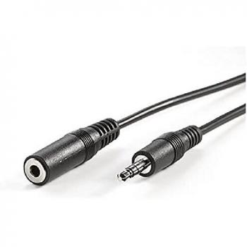 VALUE Cable alargador de 3,5 mm ST/BU, negro, 3 m