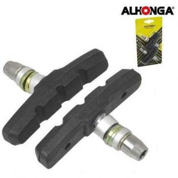 Zapatillas de freno Alhonga 4 PCS V-Brake L:70mm con tornillo