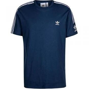 adidas Tech tee Camiseta de Manga Corta, Hombre, Night Marine, M