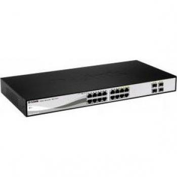 D-Link 16-Port Gigabit Smart Switch with 4 RJ45/SFP Slots (DGS-1210-16)