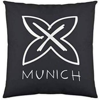 Munich Funda de cojín Grafito 50x50 cm